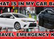 What Is In My Car Equipment Bag - Thumbnails
